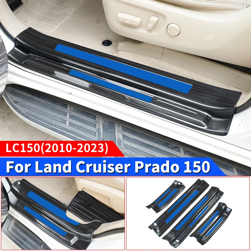 

For Toyota Land Cruiser Prado 150 LC150 FJ150 2010-2022 2021 Interior Modification Accessories Pedal Threshold Protection Cover