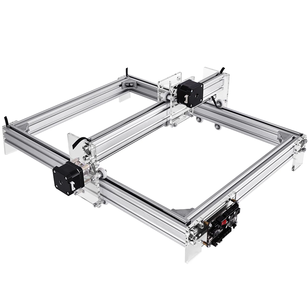 20*17cm pracující areál CNC DIY 40W laser rytec, mini gravírování stříhání stroj logem znaménko tištěným pro kov dřevo ocel