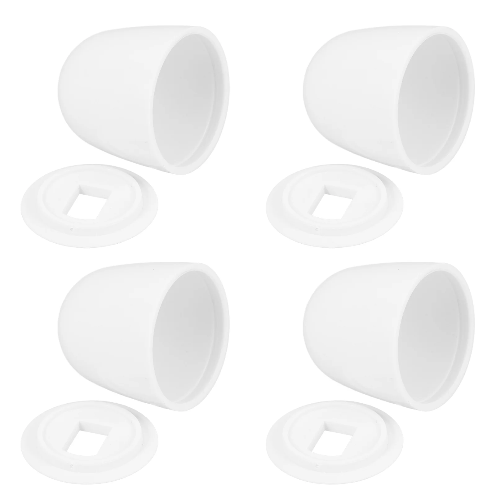 

4pcs Toilet Bolt Caps Toilet Bolt Covers Reusable Toilet Seat Floor Caps For Toilet Screws Toilet Seat Floor Caps Toilet Parts