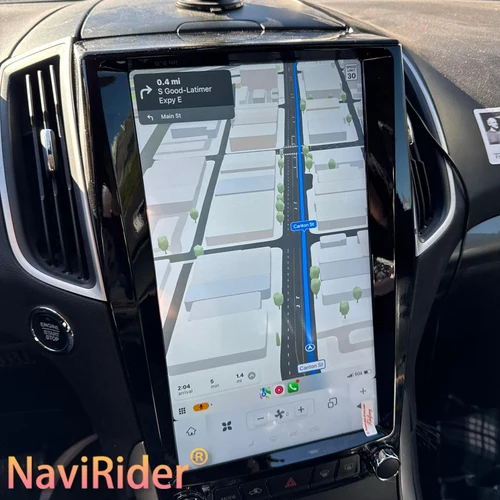 13.6インチ Ford Edge 2015-2019用 スクリーン カーラジオ Carplay オートステレオ ビデオプレーヤー マルチメディアオーディオ ヘッドユニット GPSナビゲーション