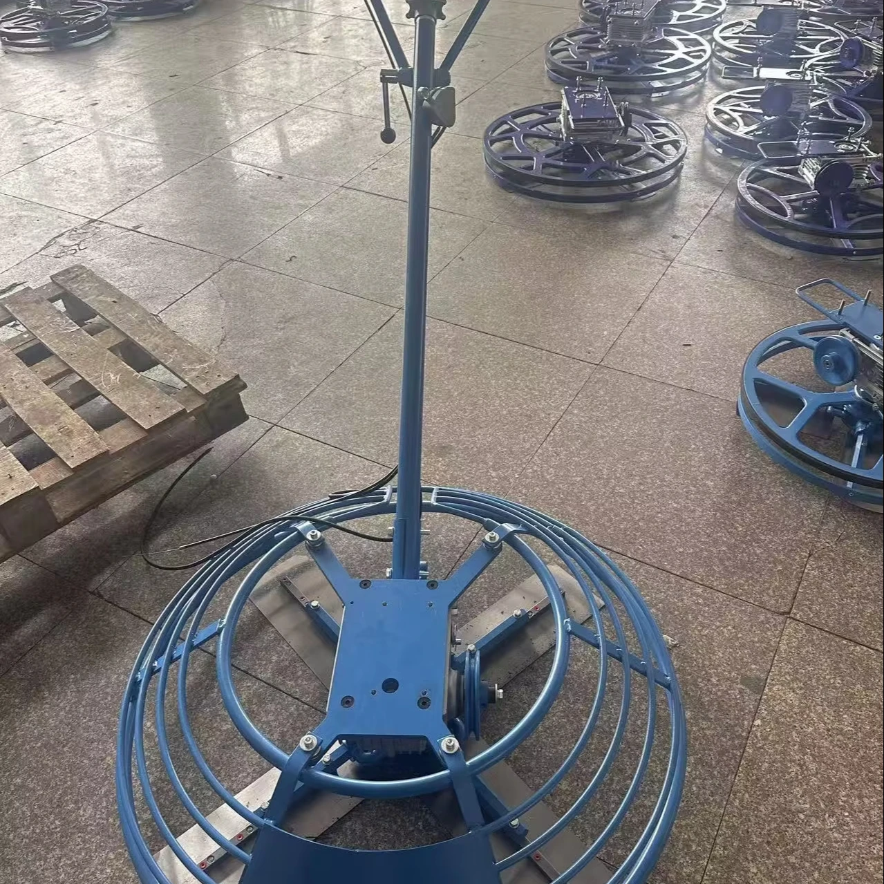 

Handheld Electric Power Trowel Machine with Gearbox Low Maintenance Cost for Concrete Floor Polishing