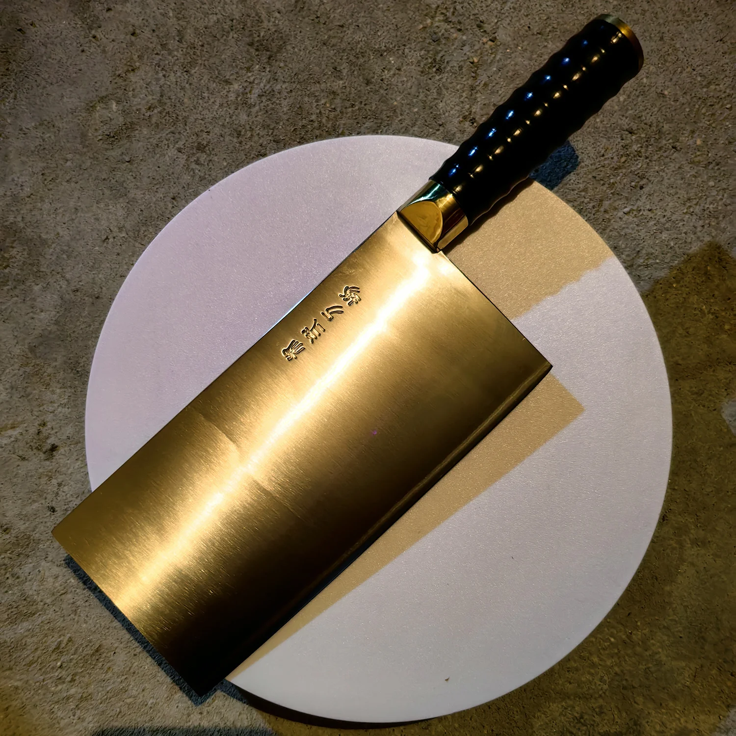 

8 Inch Chopper Knife BG42 Core 3-layers Aviation Special Steel Blade Chef Cleaver Slicing Handmade Forged Kitchen Sharp Knife