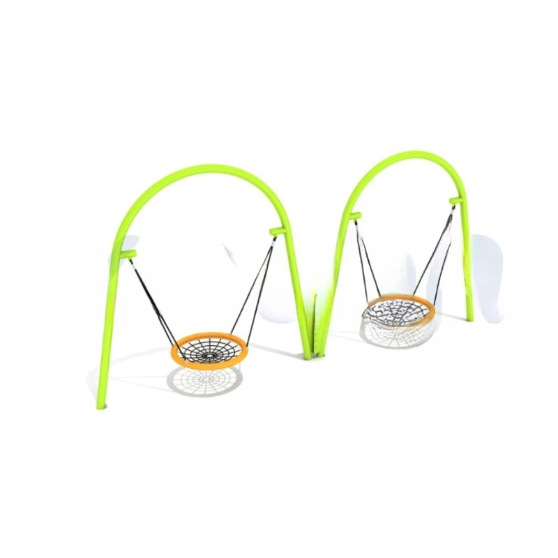 Outdoor swing bridge Children's swing Children's rocking chair Outdoor children's playground