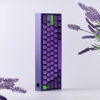 KBDfans Mechanical Keyboard Case Customized Adapted Wooting60HE Accessory Tofu60 Redux Aluminum Housing Gh60 Keyboard Kit