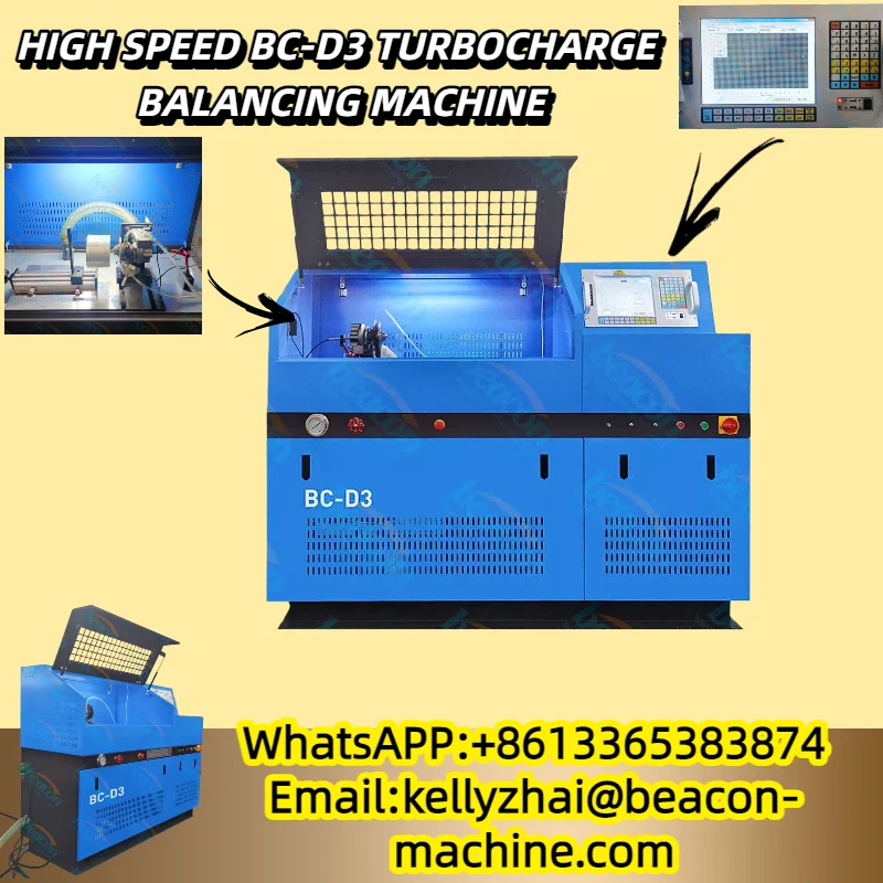 Auto Mobile Car Repair BC-D3 High Speed Turbo Core VSR Turbocharger Balancing Machine  for Turbine Rotors