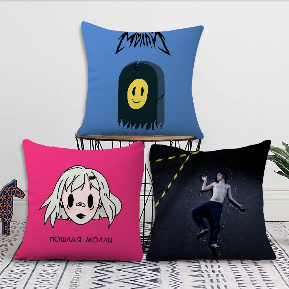 Pop Band P-Poshlaya MollyS Floor cushion cover For Pillow Printing Sofa Decoration Home Car Coffee Shop Office Nordic Simplicity