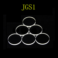 100pcs/lot Quartz glass sheet JGS1 high temperature resistance, acid and alkali resistance, ultra-thin, round glass sheet