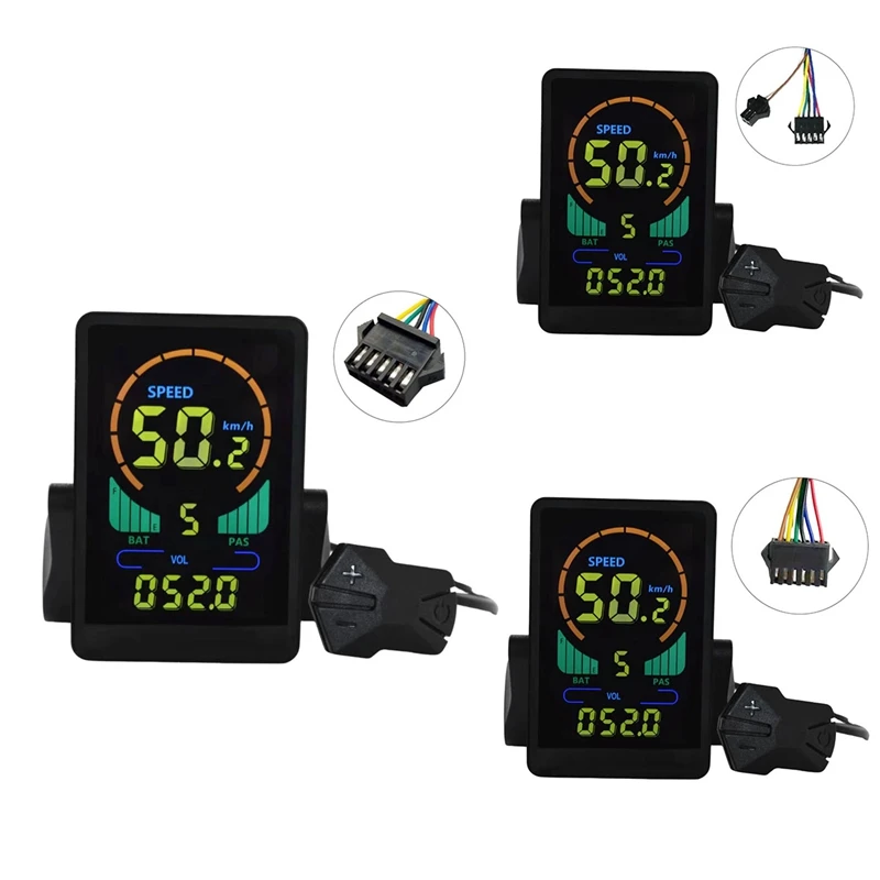 M7C Electric Bike LCD Display Color Meter 24V-60V E Scooter LCD Panel With USB UART For Mountain Electric Bike