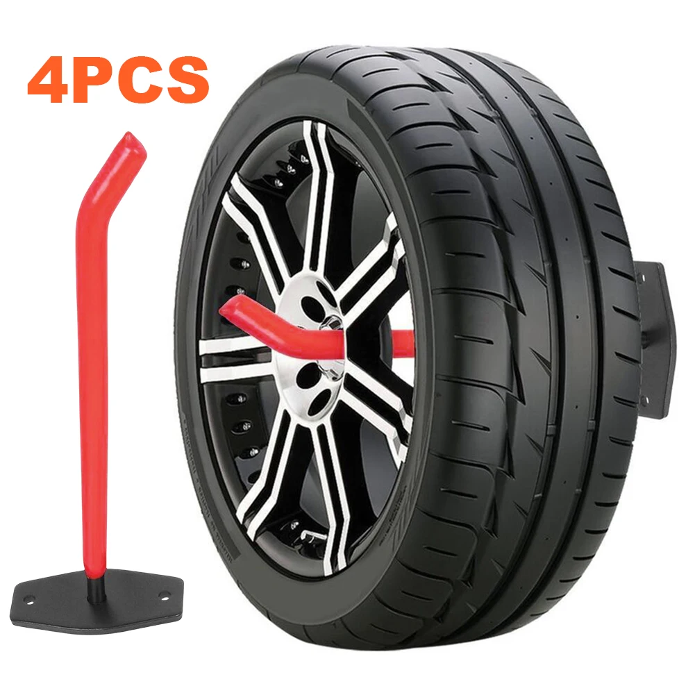 

Набор из 4 настенных противоскользящих крючков для хранения, сверхпрочные настенные крючки-органайзеры для кухни, настенные вешалки для стульев, автомобильных шин, лестниц