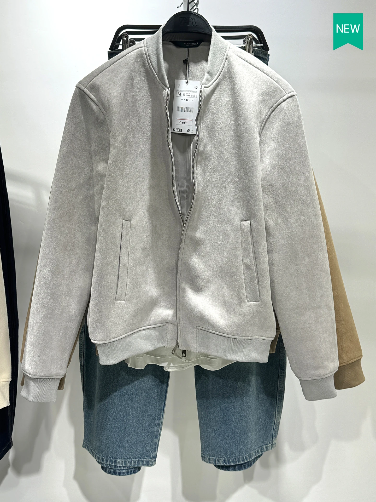 

Новая осенне-зимняя мужская куртка-пилот из искусственной замши, простая верхняя одежда стандартного кроя, с длинными рукавами, на молнии, без наполнителя