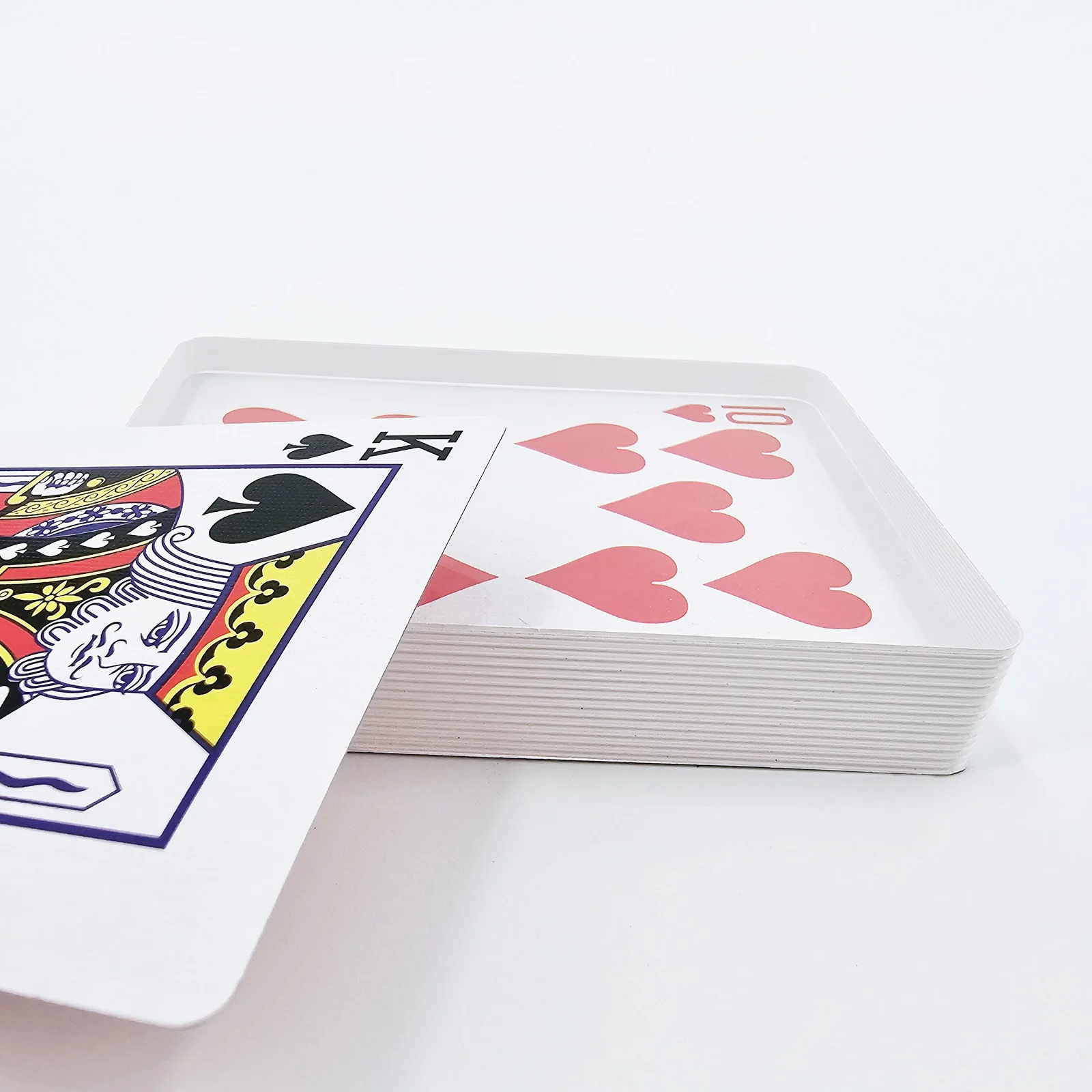 

Omni Deck Transparent Deck Block Ice Bound Card Magic Trick Close up Magic Card to Clear Magia Magie Magicians Prop Accessory