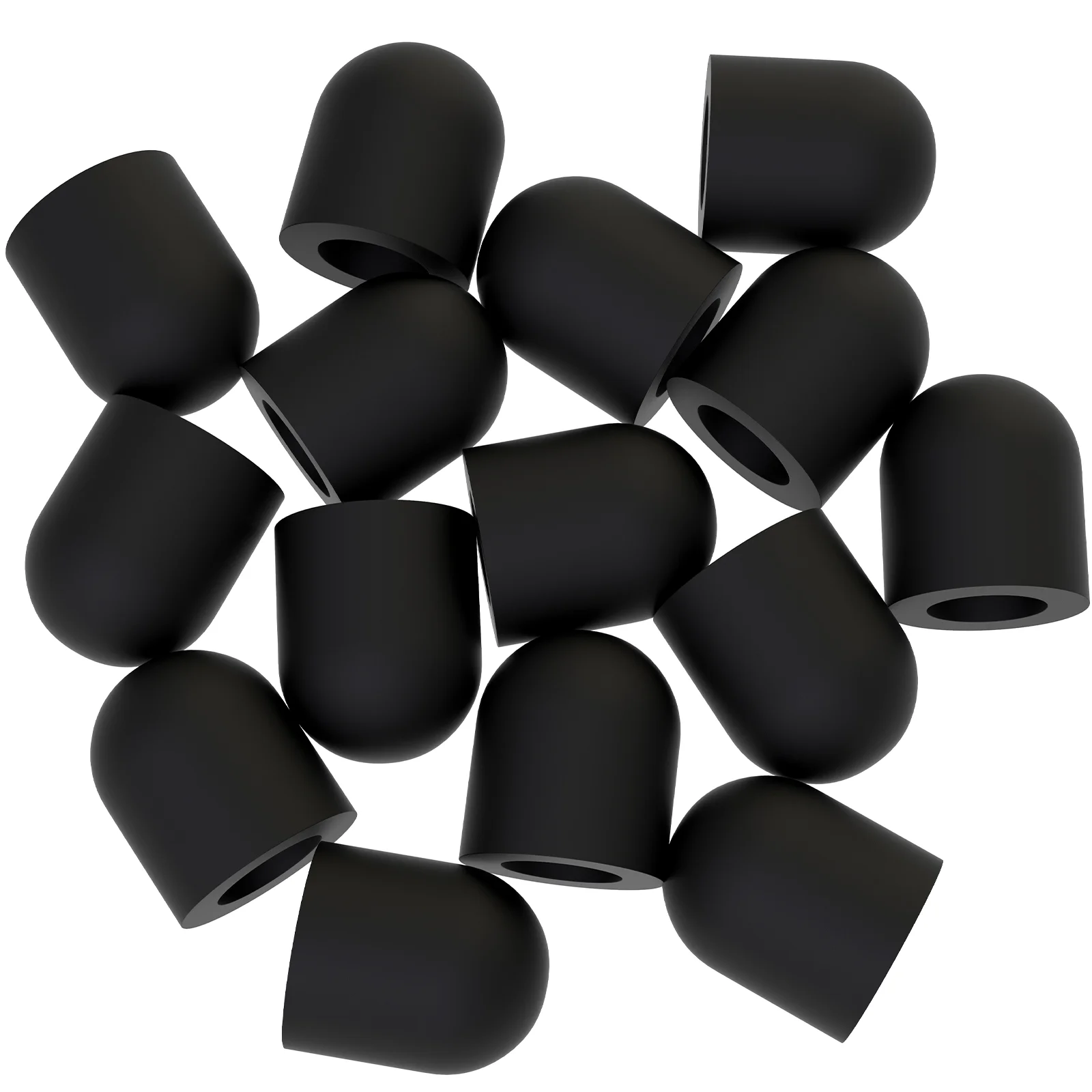 15 Pcs Replacement Rubber Tips Stylus for Conductive Touch Pen Screen Cover Silicone Caps