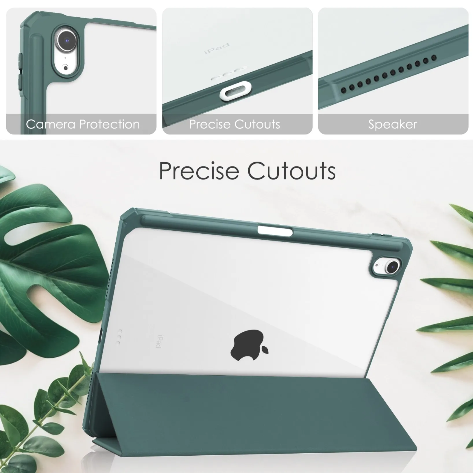 For Apple iPad Air 11 2025 A3267 A3270 M3 11 inch Tablets Cases Cover with Folding Stand and Auto Sleep with pen slot 4