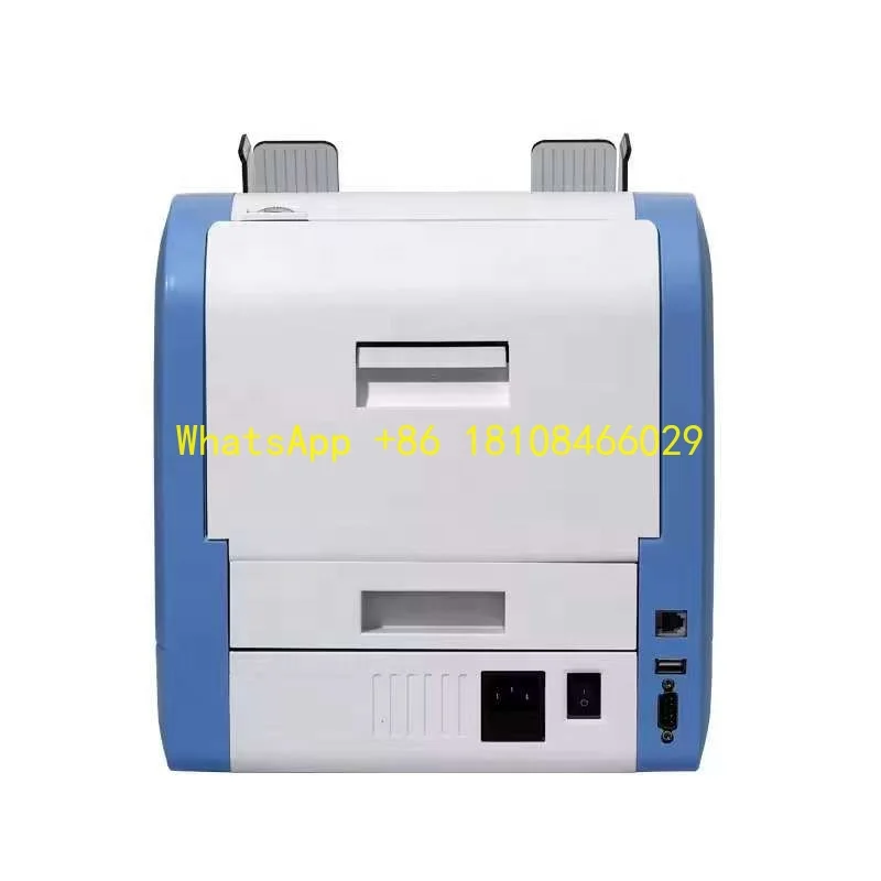 

Currency Bill Counter Banknote Detector Money Counting Machine Dual CIS 1+1 Pocket Mixed Value