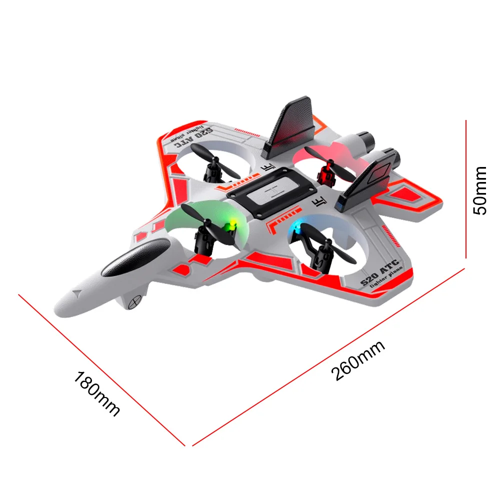 9IMOD 6CH Fernbedienung Segelflugzeug EPP Barometrische Höhe One-key-Kunstflug 2,4G 6CH 10min Flugzeit 50M Entfernung RC Flugzeug