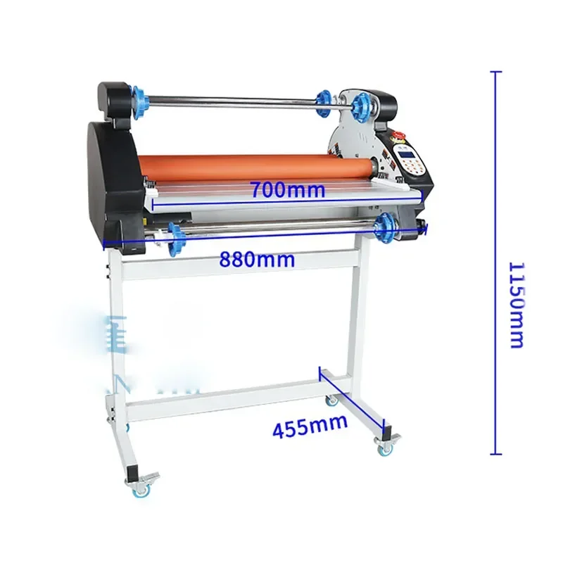 680A Hot Laminating Machine High Temperature Tempered Film Laminating Machine Film Covering