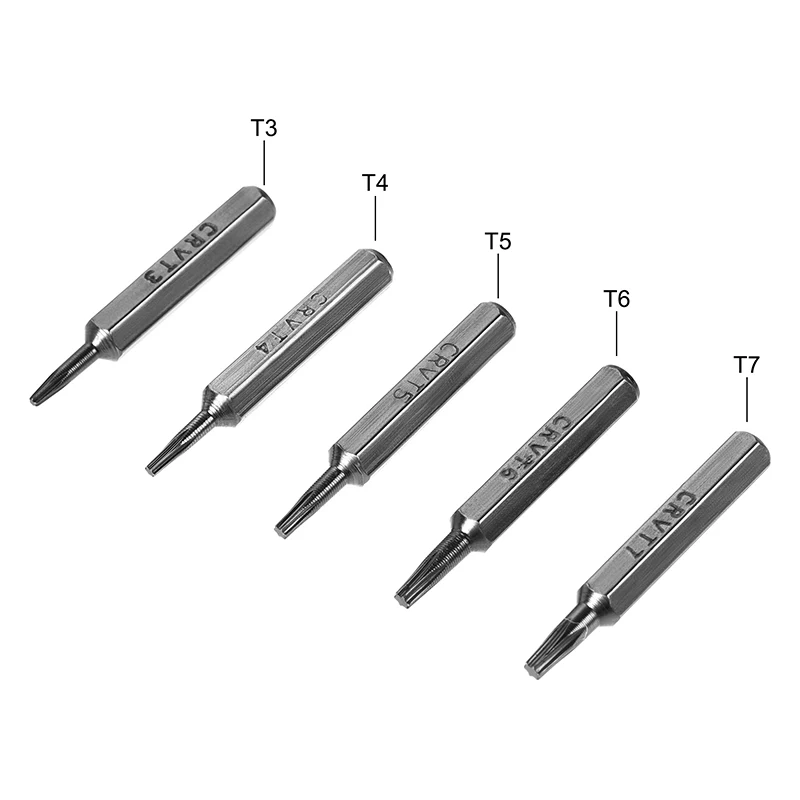 45 em 1 conjunto de chave de fenda de precisão bits multi-bit parafusos drivers reparação ferramentas manuais kit com haste de extensão e pinça