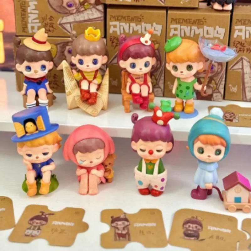 

ANMOO TNTSPACE Memory Shards Blind Box First Gen Authentic Collectible Hand Figure Desktop Decor Fashion Toy Gift For Toy Lovers