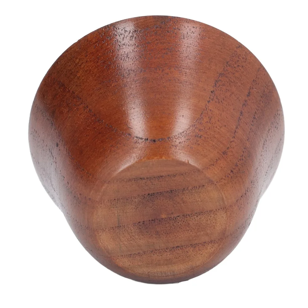 

Набор из 4 деревянных чашек в ретро-стиле, из натурального массива дерева, безопасные, термоизолированные, для чая