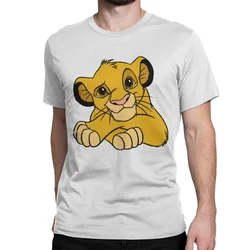 Men Women's The Lion King Simba Anime T Shirt Disney Cotton Clothing Fashion Short Sleeve Tee Shirt Printing T-Shirt