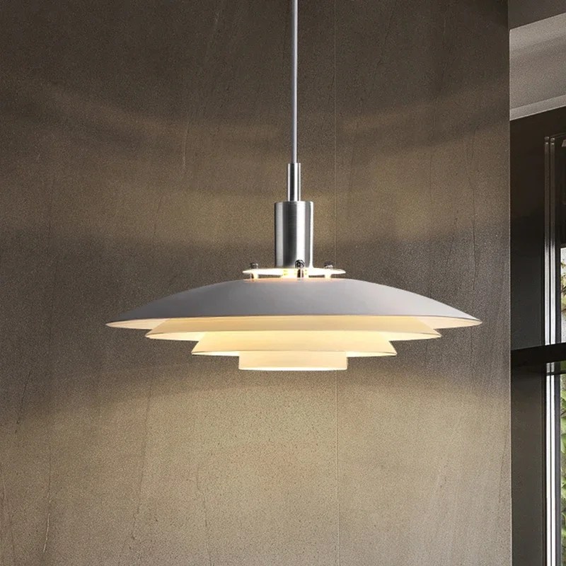 Danish Designer Pendant Light For Dining Room Nordic Modern Minimalist LED Hanging Lamp Island Bar Chandelier Lighting Decor