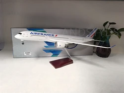 1:130 Model A350-900 Air France model aircraft Airlines Model Plane Diecast Airplane for Adults with LED Light Touch or Sound
