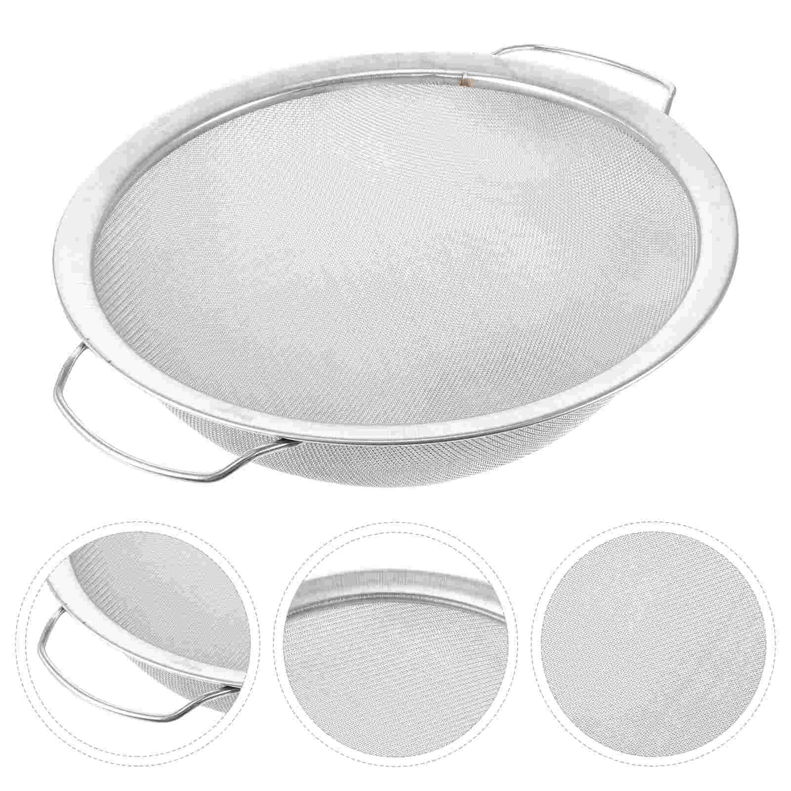 

Paint Filter Reusable Strainer Strainers for Oil Sprayer Replacement Mesh Stainless Steel Net Sturdy