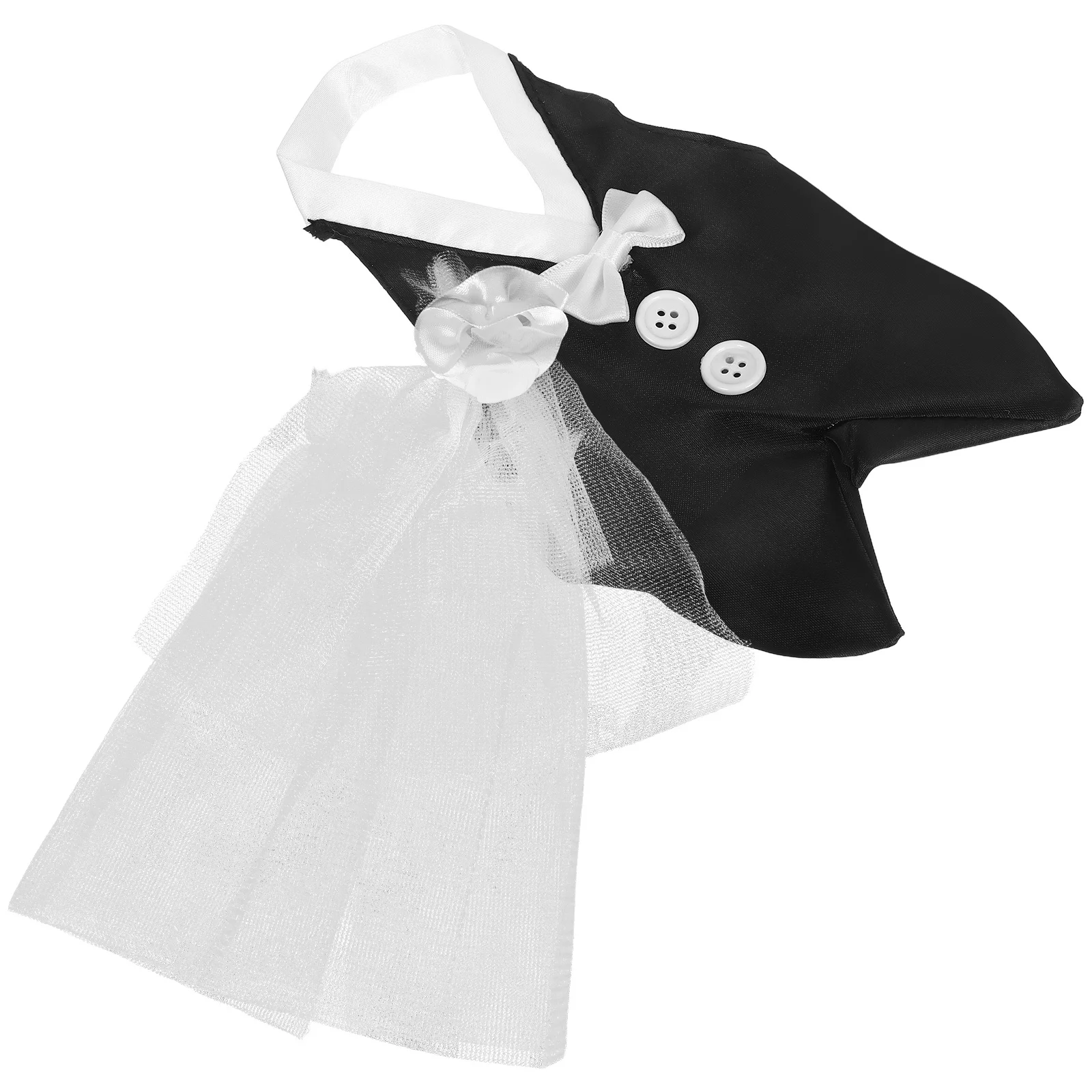 

4Pcs Reusable Wedding Wine Bottle Covers Decorative Bottle Sleeves Romantic Table Decoration Wedding Accessories