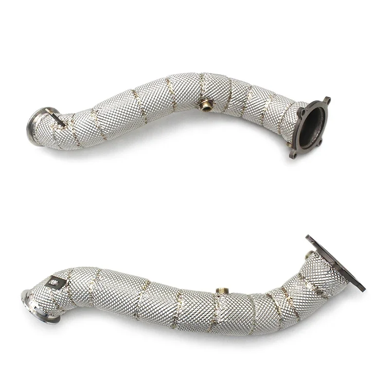 

in Stock Stainless Steel Exhaust pipe For 720S 4.0T 2018-2022 free flow exhaust Downpipe Heat Insulation exhaust header