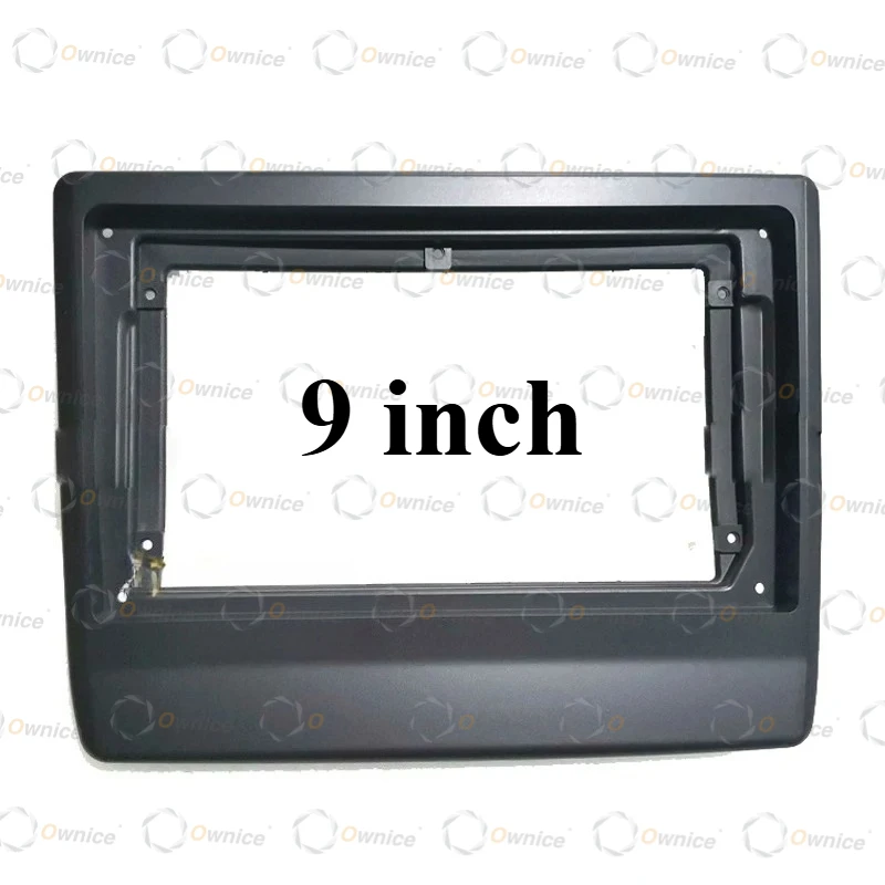 Ownice 9 Inch Quadlock Car Android Radio Frame for Isuzu D-max 2020 2 DIN Fascia Stereo Panel 16 PIN Harness Wire Canbus Box