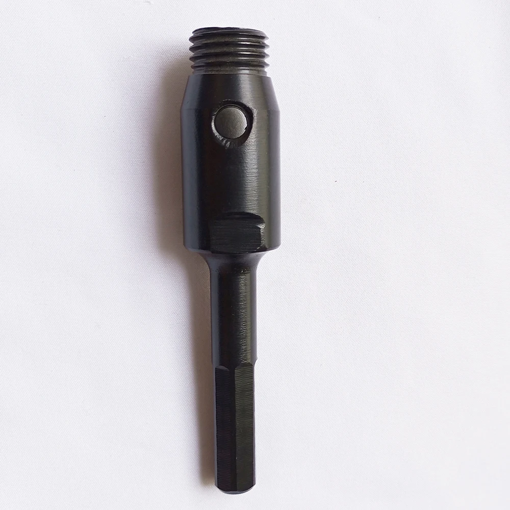 1 Pcs Thread Adapter for Diamond Drill Core Bits Male M22 to Hex Shank Length 130mm Connection Convertor Construction Tools