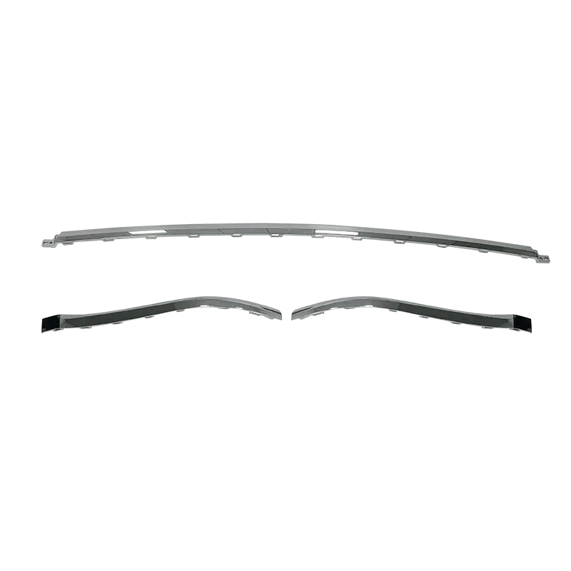 OEM 3W3807917 3W3807918 اكسسوارات السيارات الخارجية قطاع الكسوة مطلي بالكروم المصد الخلفي قطاع ل بنتلي كونتيننتال GT 2017-2018 #3