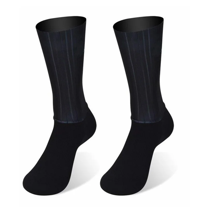 Socks Aero Bike Team Cycling New Silica Gel Non-slip Summer Breathable Pro Racing Sports Socks Men Women Calcetines Ciclismo