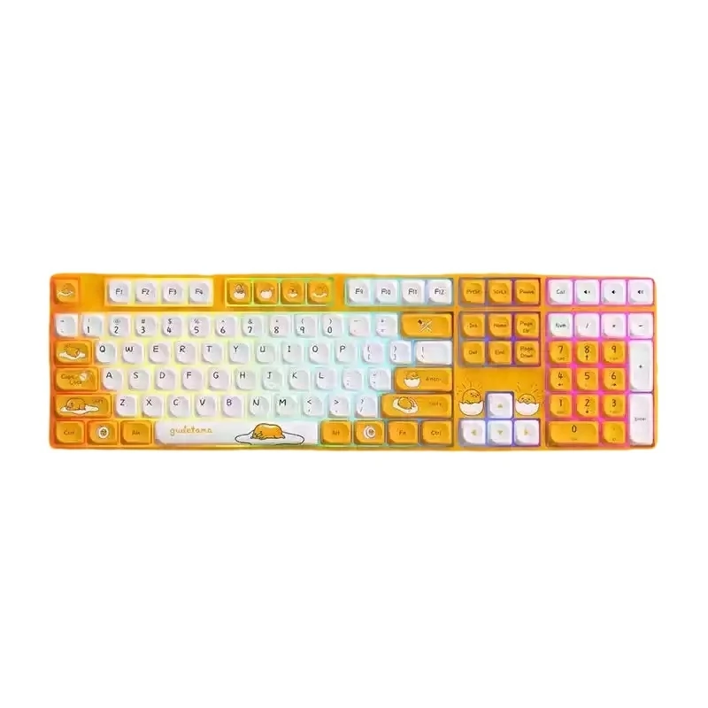 5108b Plus Brother Co Branded Mechanical Keyboard  Thri Mode108 Keys Hot Swappable Moa Keycaps Brain Peripherals Ergonomics