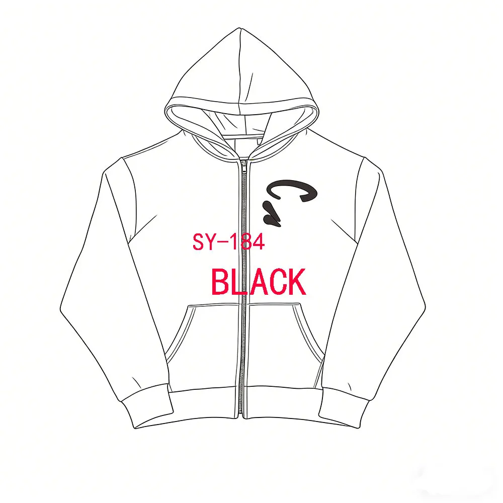 SY-184 conjunto de moletom com capuz de algodão masculino jogging streetwear outono inverno qualidade superior confortável estilo rua