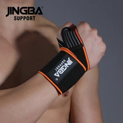 Fitness Wrist Wraps Weight Lifting Gym Wrist Straps Cross Training Padded Thumb Brace Strap Power Hand Support Bar Wristband