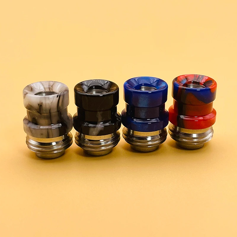 DSX 316ss Resin Mission Never Normal Style Drip Tip für SXK BB / Billet Box Mod Kit Mundstück Vape Zubehör