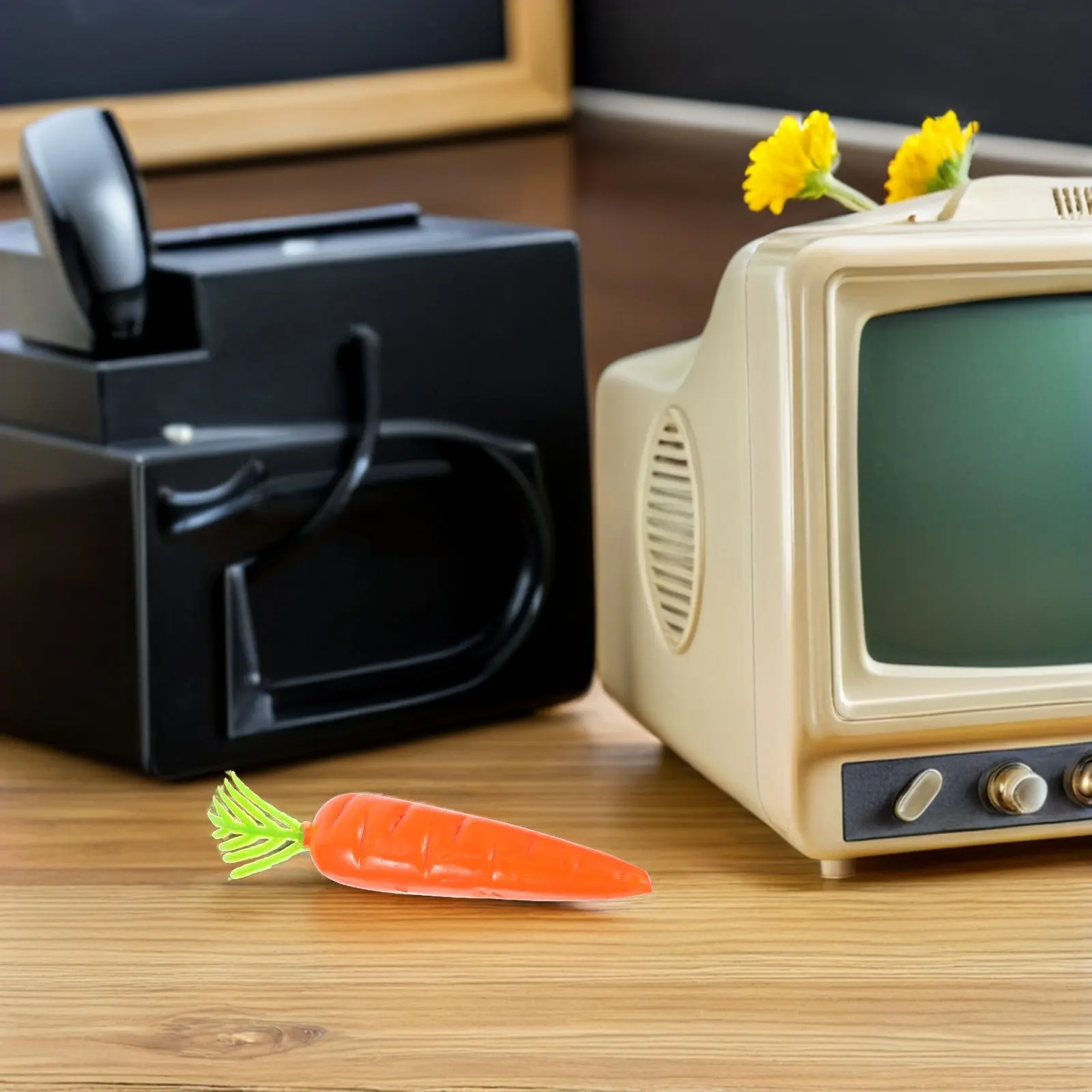 

25 шт. миниатюрных искусственных морковок для декора, реалистичные аксессуары для кукольного домика, украшения для микроландшафта