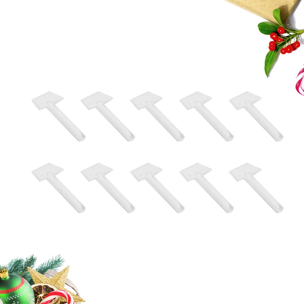 

20pcs Tube Squeezer Bathroom Accessories Multipurpose White Lasting Ideal No Waste Toothpaste Tube Squeezer Gift
