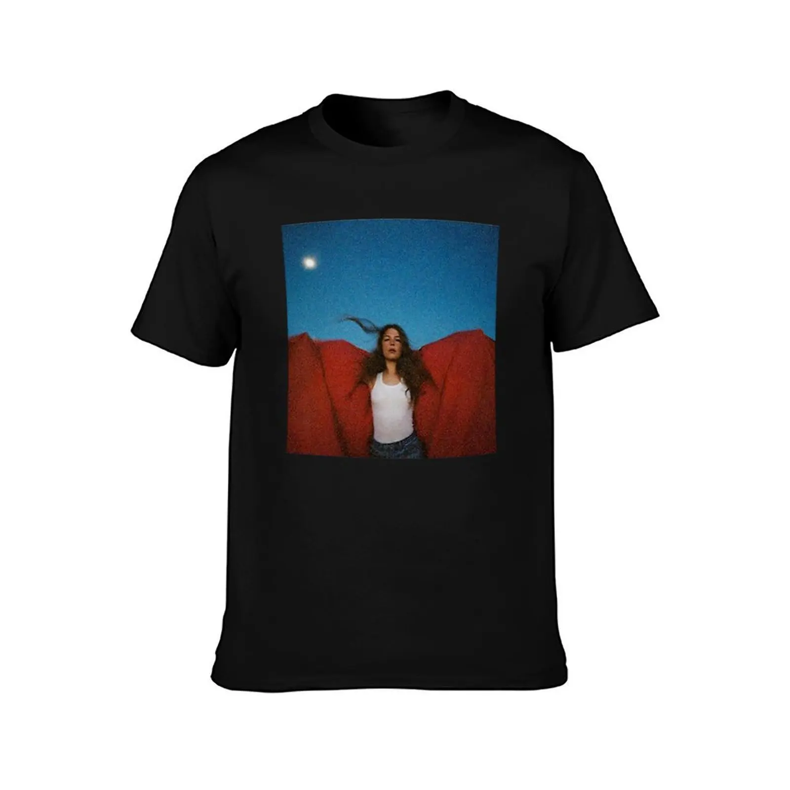 Maggie roger heard it in a past life album cover rande T-Shirt, Summer Casual Cotton Tee, Oversized Streetwear Tops, 100% Cotton