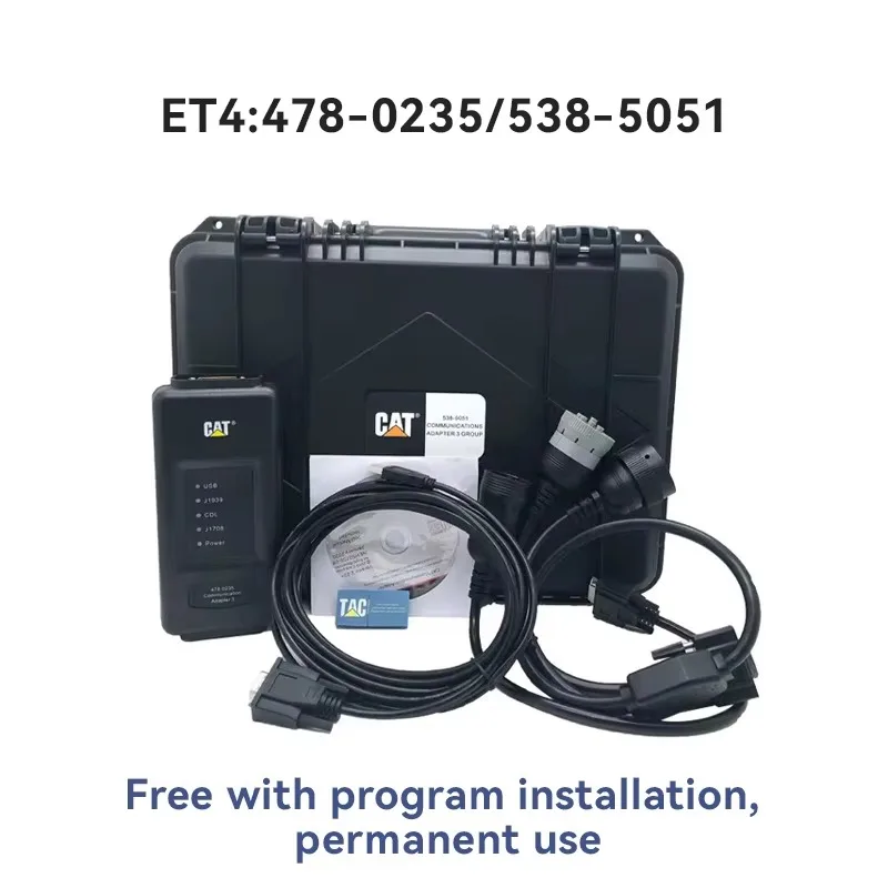 Adaptateur de Communication de Diagnostic CAT ET478-0235, Installation gratuite, Version 2021B, 538-5051 317-7485, outil de Test de Scanner