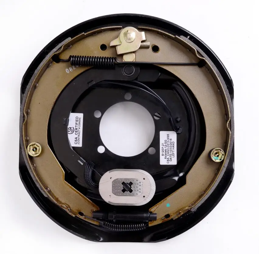

12 Inch Electric Brake With Parking Lever 12*2 Inch Electric Brake Assembly For 6500 Lbs Trailers