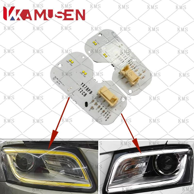 

8R0941475A Подходит для источника дневного света Audi Q5, светодиодный модуль, источник света DRL, модели 13-17 8R0941476A