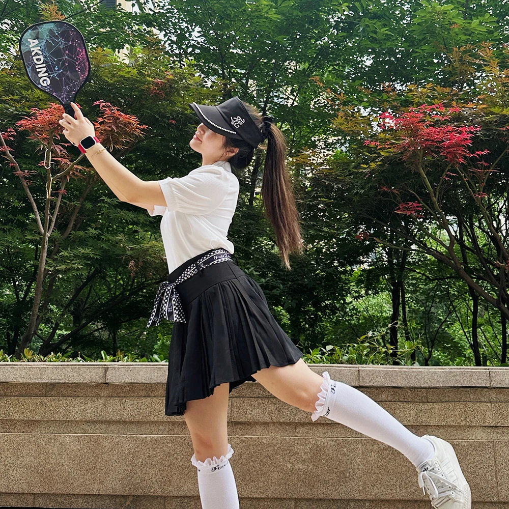 

FAIRLIAR 2025 летняя женская рубашка-поло для гольфа, быстросохнущая спортивная эластичная дышащая рубашка для фитнеса, отдыха, пригородная одежда