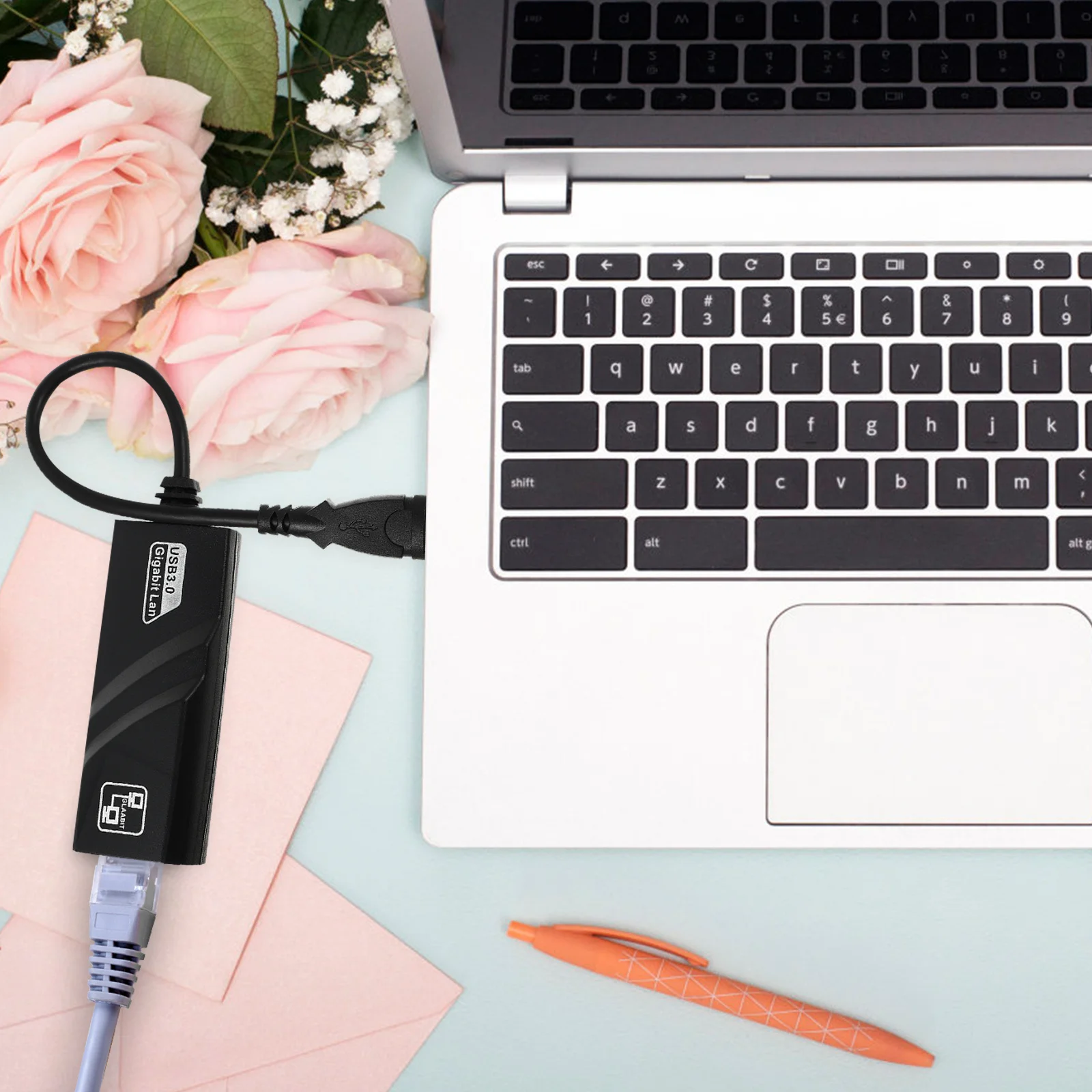 

Lan Ethernet Adapter Compatible 3 Or Stick Stop Buffering USB Ethernet Adapter Stable Network Connection