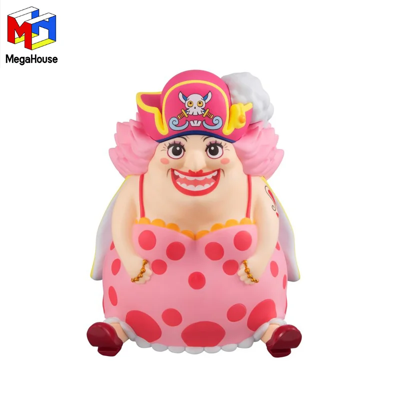 

Megahouse Look Up ONE PIECE Charlotte Linlin Big Mom Figure Anime Action Model Figurals Brinquedos Toys