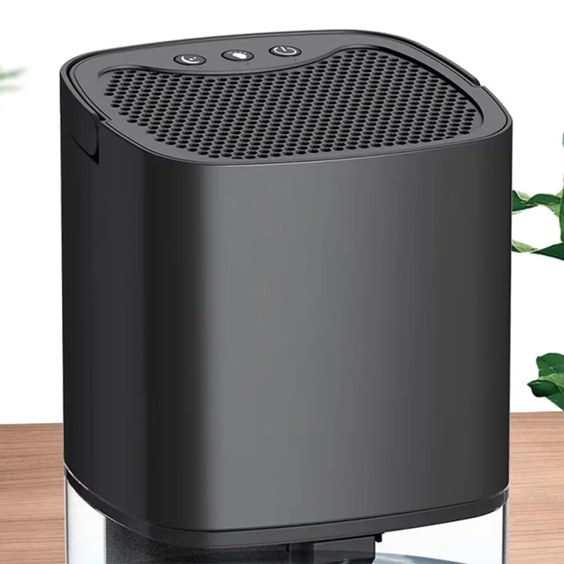 Eu/American plug portable silent air dehumidifier moisture absorption air dryer home bedroom office kitchen deodorizing dryer image 5