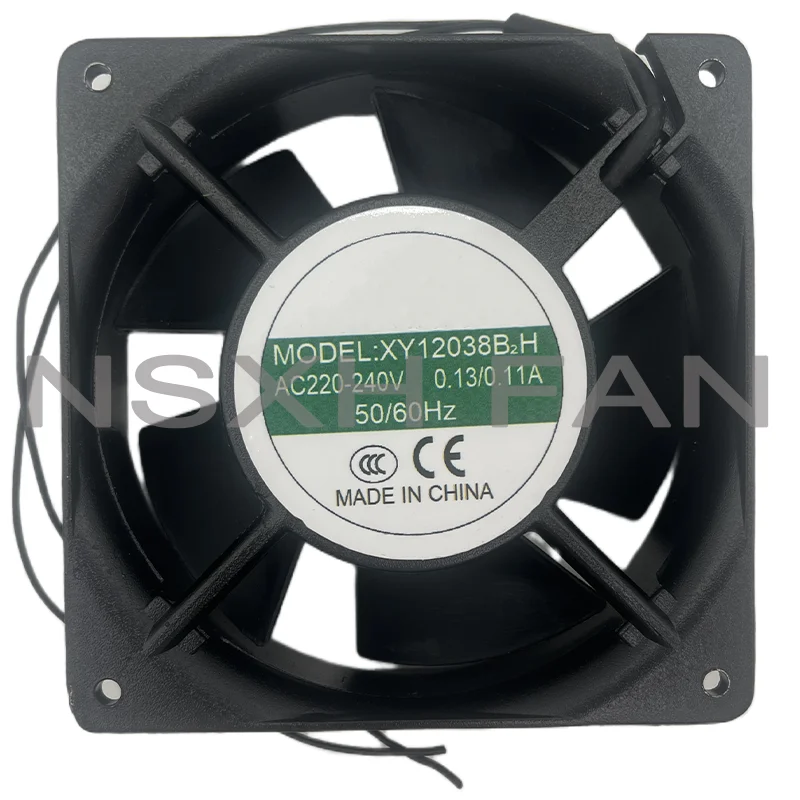 

XY12038B2H AC 220V 240V 0.07A 120x120x38mm 2-Wire Server Cooling Fan