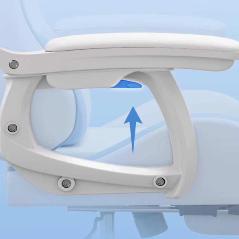 كراسي مكتب للاستلقاء في المنزل كراسي بذراعين مريحة ومستقرة وخفيفة الوزن قابلة للتعديل أثاث oyuncu koltuğu #5