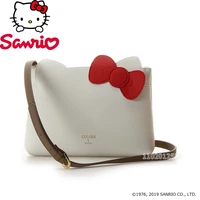 Hello Kitty, nuevo bolso de hombro para mujer, marca de lujo, bolso bandolera Original para mujer, bolso bonito de dibujos animados para mujer